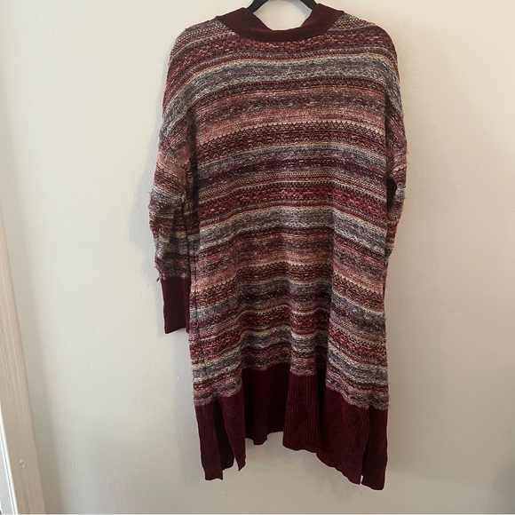 Warm Knitted Long Sweater Robe - Plus Size DC Jeans XL - Picture 4 of 4